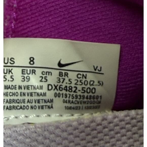 Nike Free Run NN Lilac Bloom Barely Grape DX6482-500 Women's Size 8 - Picture 11 of 11